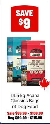 Ren’s Pets Depot Acana Classics Bags of Dog Food offer