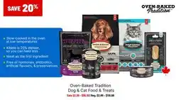 Ren’s Pets Depot Oven-Baked Tradition Dog & Cat Food & Treats offer