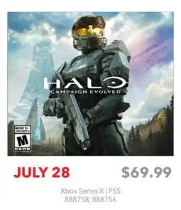 GameStop HALO CAMPAIGN EVOLVED Xbox Series X | PS5 offer