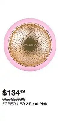 Well FOREO UFO 2 Pearl Pink offer