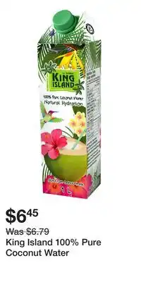 Well King Island 100% Pure Coconut Water offer