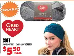 Len's Mill Stores RED HEART SOFT offer