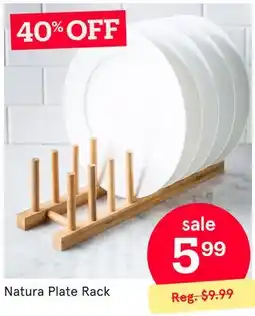 Kitchen Stuff Plus Natura Plate Rack offer