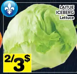 Supermarché PA LAITUE ICEBERG | Lettuce offer