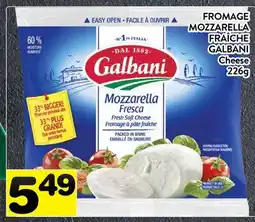 Supermarché PA FROMAGE MOZZARELLA FRAÎCHE GALBANI | Cheese offer