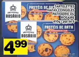Supermarché PA TARTELETTES NATAS CONGÉLÉS PÂTISSERIE DU ROSAIRE offer