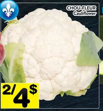 Supermarché PA CHOU-FLEUR | Cauliflower offer