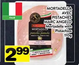 Supermarché PA MORTADELLA AVEC PISTACHES MARC ANGELO | Mortadella with Pistachios offer