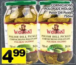 Supermarché PA CORNICHONS POLONAIS WOLSKI | Polish Dill Pickles offer
