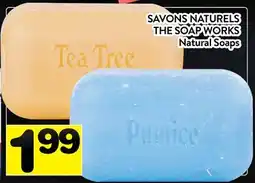 Supermarché PA SAVONS NATURELS THE SOAP WORKS | Natural Soaps offer