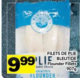 Supermarché PA FILETS DE PLIE BLEUTIDE | Flounder Fillets offer