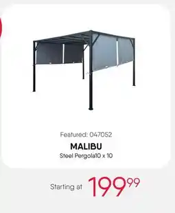 Meubles RD MALIBU Steel Pergola offer