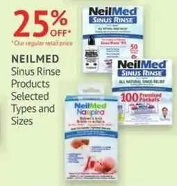 Guardian Pharmacy NeilMed Sinus Rinse Products offer