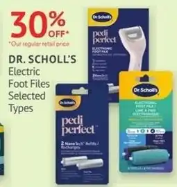 Guardian Pharmacy Dr. Scholl's Electric Foot Files offer