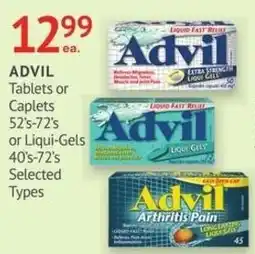 Guardian Pharmacy Advil Tablets or Caplets or Liqui-Gels offer