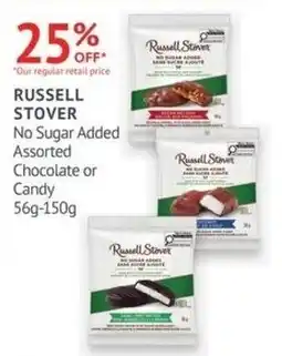 Guardian Pharmacy Russell Stover No Sugar Added Assorted Chocolate or Candy offer