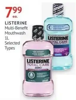 Guardian Pharmacy Listerine Multi-Benefit Mouthwash offer