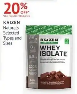 Guardian Pharmacy Kaizen Naturals offer