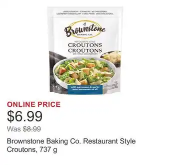 Costco Brownstone Baking Co. Restaurant Style Croutons offer