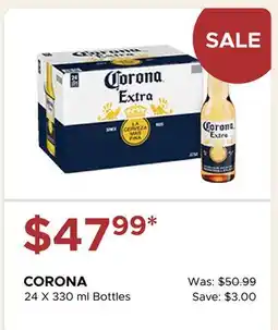 The Beer Store CORONA offer