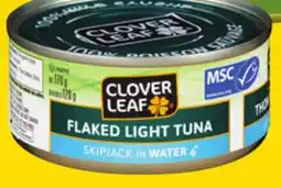 Giant Tiger CLOVER LEAF FLAKED LIGHT TUNA offer