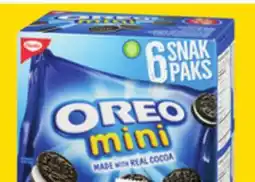Giant Tiger Christie Oreo Cookies Mini, 6-Pack offer