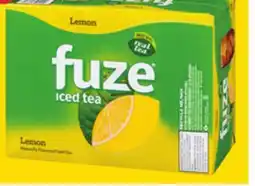 Giant Tiger Fuze iced tea beverages offer