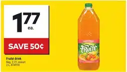 Giant Tiger Fruité drink offer