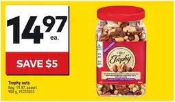 Giant Tiger Trophy nuts offer