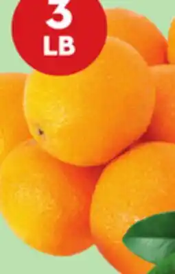 Giant Tiger 3 lb seedless oranges offer