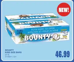 Wholesale Club BOUNTY KING SIZE BARS offer