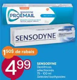 Brunet SENSODYNE Dentifrices sélectionnés offer