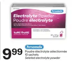 Brunet PERSONNELLE Poudre électrolyte sélectionnée offer