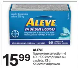 Brunet ALEVE Naproxène sélectionné offer