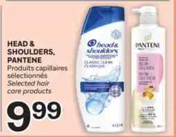 Brunet HEAD & SHOULDERS, PANTENE Produits capillaires sélectionnés offer