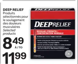 Brunet DEEP RELIEF Produits sélectionnés pour le soulagement des douleurs musculaires offer