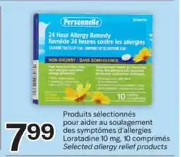 Brunet Produits sélectionnés pour aider au soulagement des symptômes d'allergies Loratadine offer