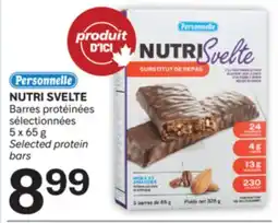 Brunet PERSONNELLE NUTRI SVELTE Barres protéinées sélectionnées offer
