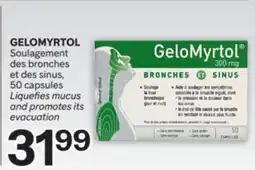 Brunet GELOMYRTOL Soulagement des bronches et des sinus, 50 capsules offer
