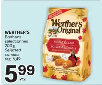 Brunet WERTHER'S Bonbons sélectionnés offer