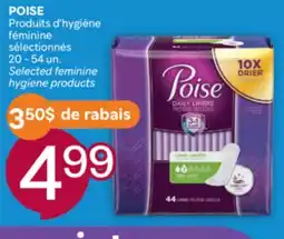 Brunet POISE Produits d'hygiène féminine sélectionnés offer