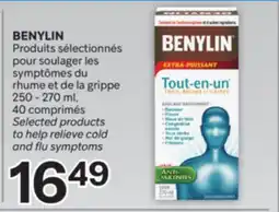 Brunet BENYLIN Produits sélectionnés pour soulager les symptômes du rhume et de la grippe offer