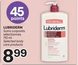 Brunet LUBRIDERM Soins corporels sélectionnés offer