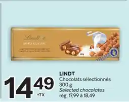 Brunet LINDT Chocolats sélectionnés offer