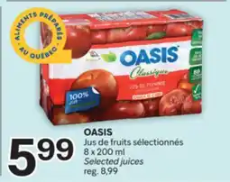 Brunet OASIS Jus de fruits sélectionnés offer