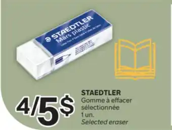 Brunet STAEDTLER Gomme à effacer sélectionnée offer