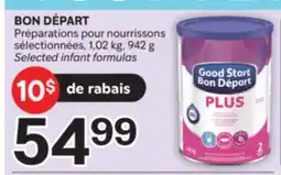Brunet BON DÉPART Préparations pour nourrissons sélectionnées offer