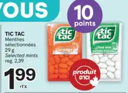 Brunet TIC TAC Menthes sélectionnées offer