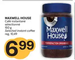 Brunet MAXWELL HOUSE Café instantané sélectionné offer