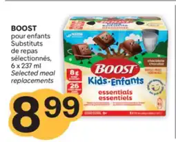 Brunet BOOST pour enfants Substituts de repas sélectionnés offer